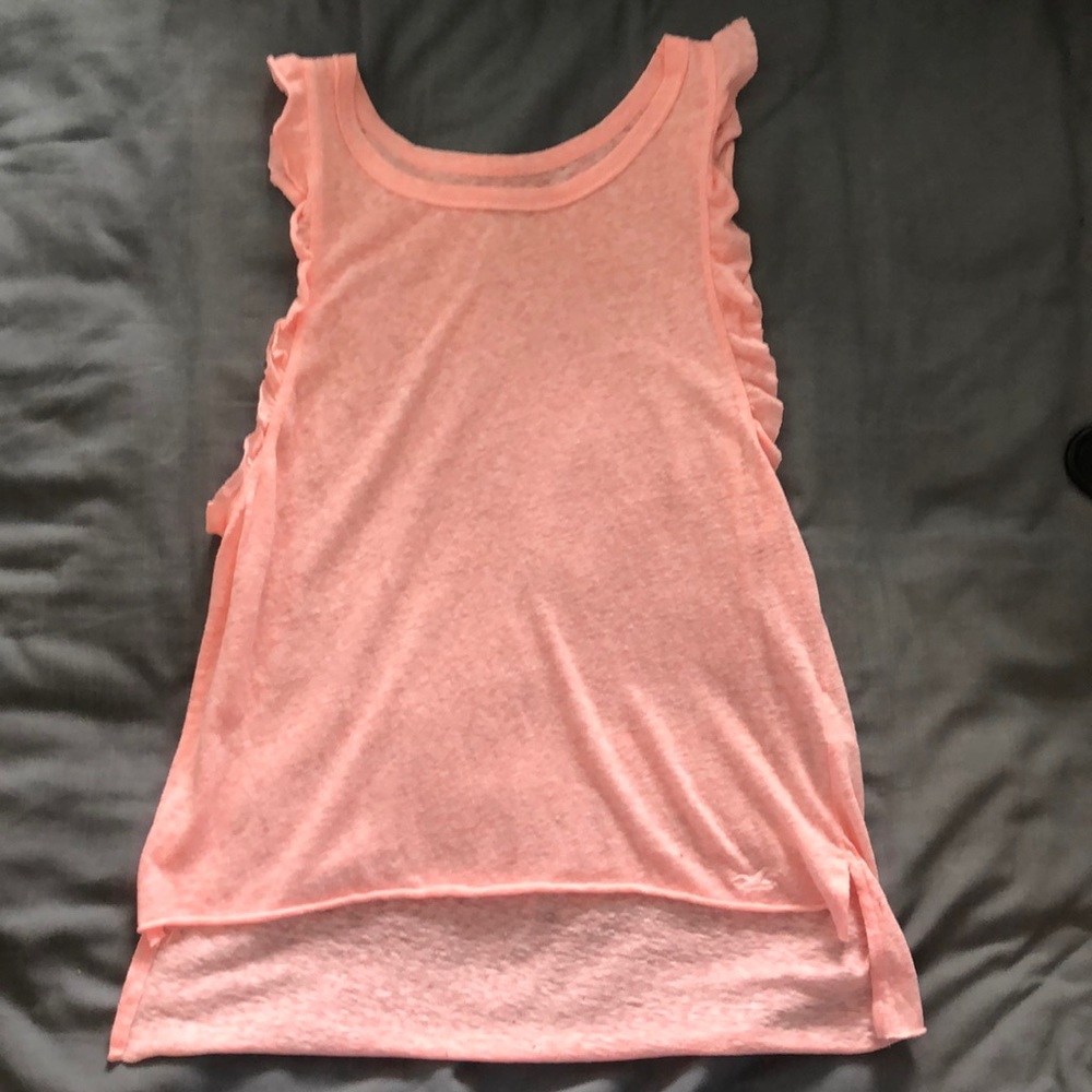 Ruffled  hollister tank